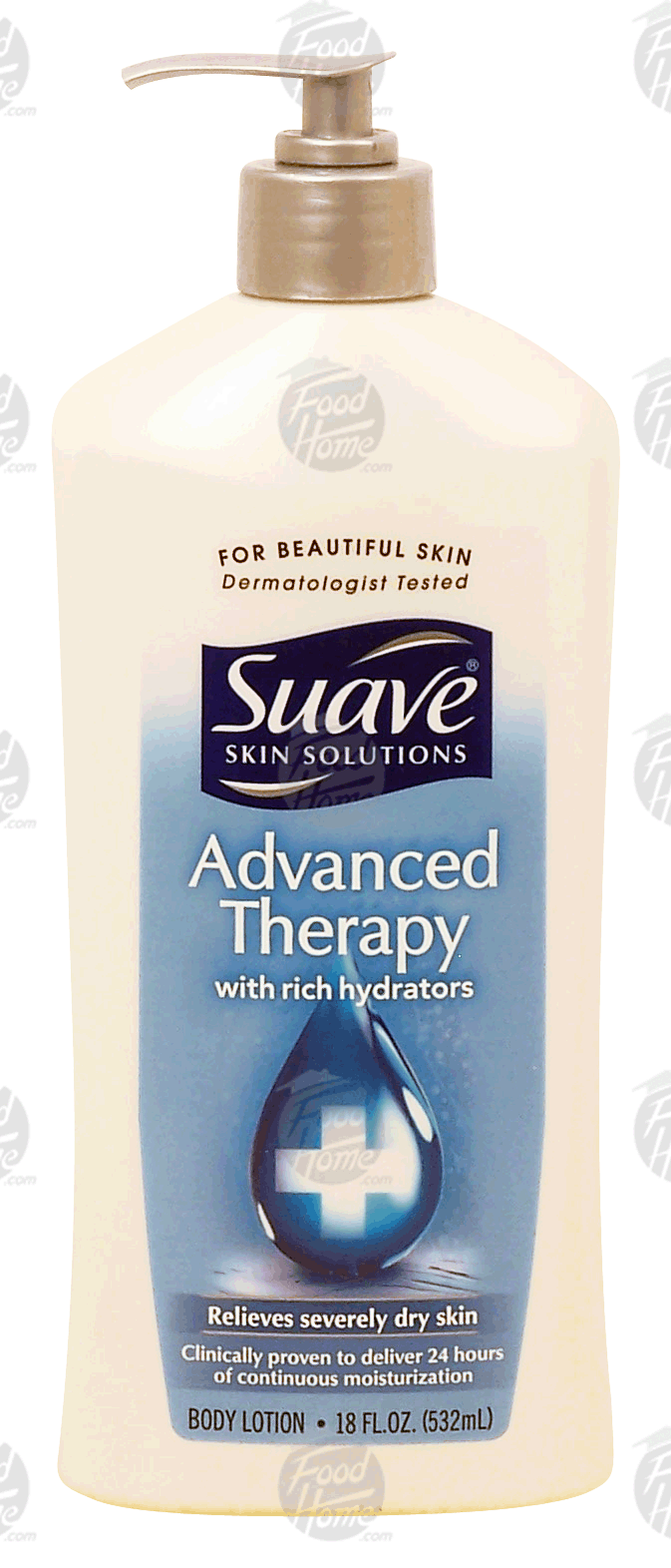 Suave Skin Solutions body lotion, advanced therapy with rich hydrators, lasts 24 hours Full-Size Picture